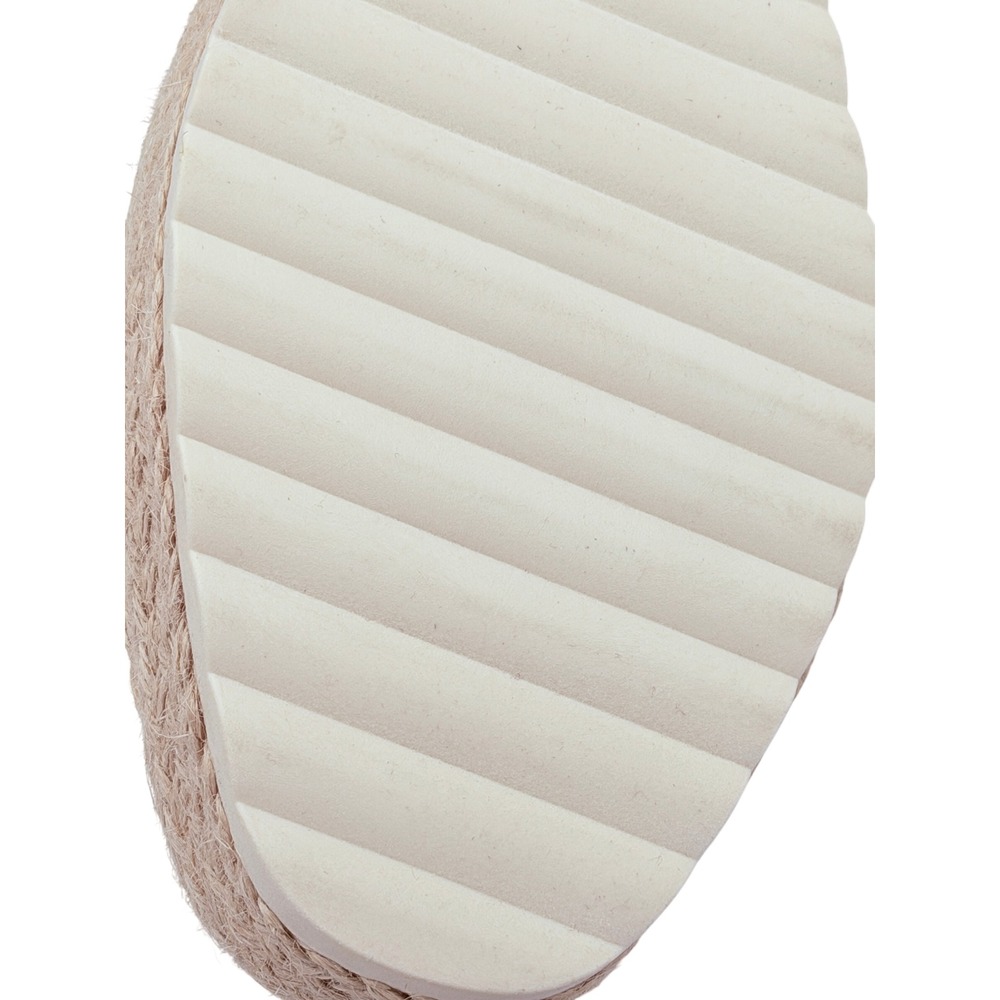 Dr. Scholl's Cream‎ Canvas Espadrille Spring Loafer Slip-on Women's 7.5 M Jute - Picture 11 of 14